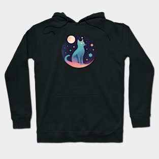 Cat Moon Hoodie